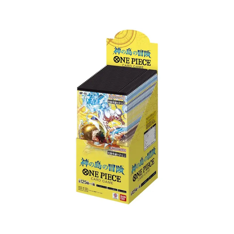 one piece tcg japanese booster box Japanese One Piece OP-15 Adventure on KAMI's Island Booster Box – VooDoo  Vault TCG Collectibles