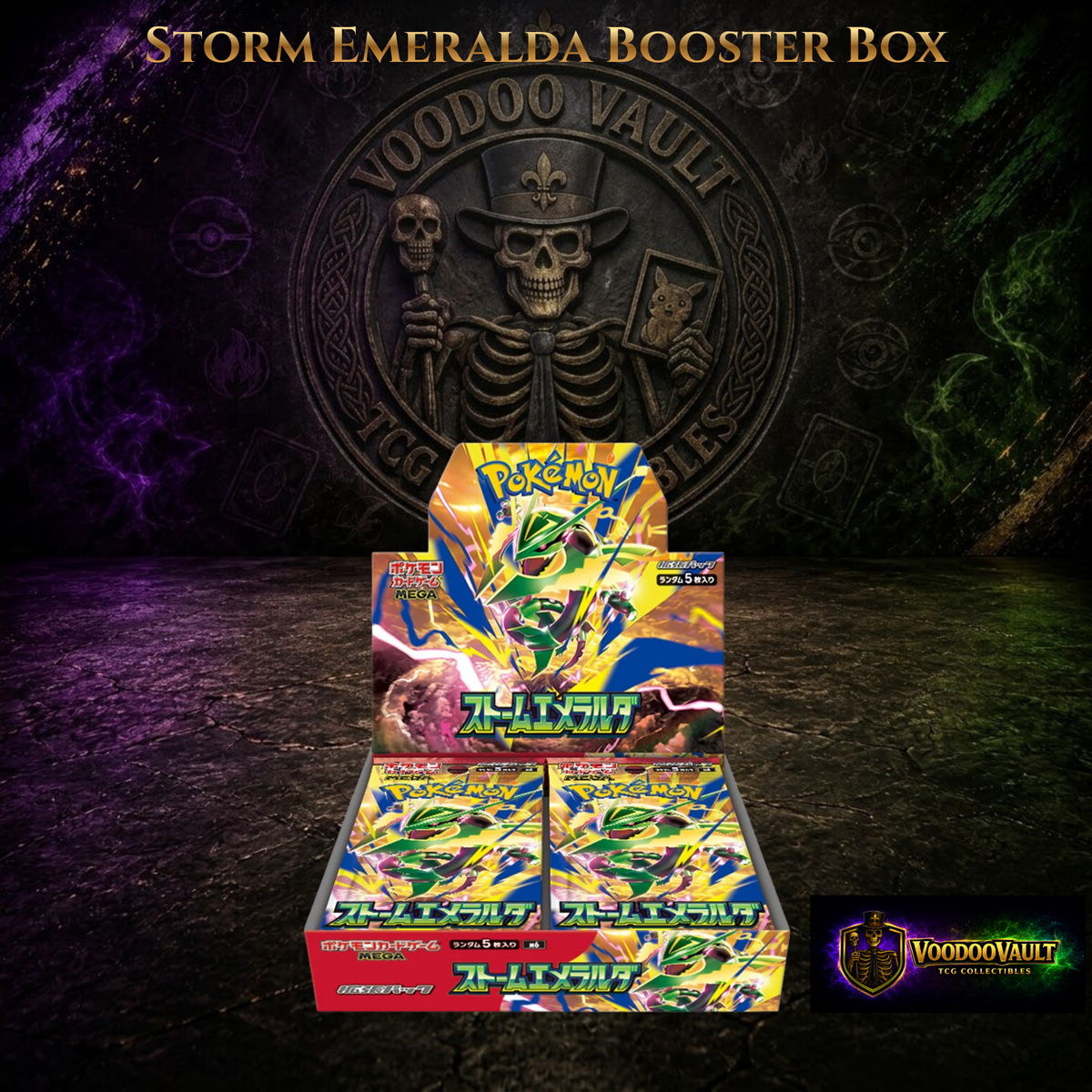 Storm Emeralda Booster Box (M6) – VooDoo Vault TCG Collectibles