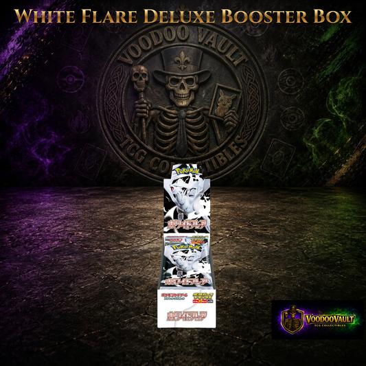 White Flare Deluxe Booster Box